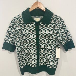 NWT Maeve Short Sleeve Sweater